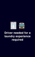 إعلان عن مطلوب للعمل في مصبغة need laundry delivery guy